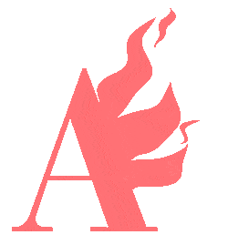 Brennendes Logo von Anitra Eggler