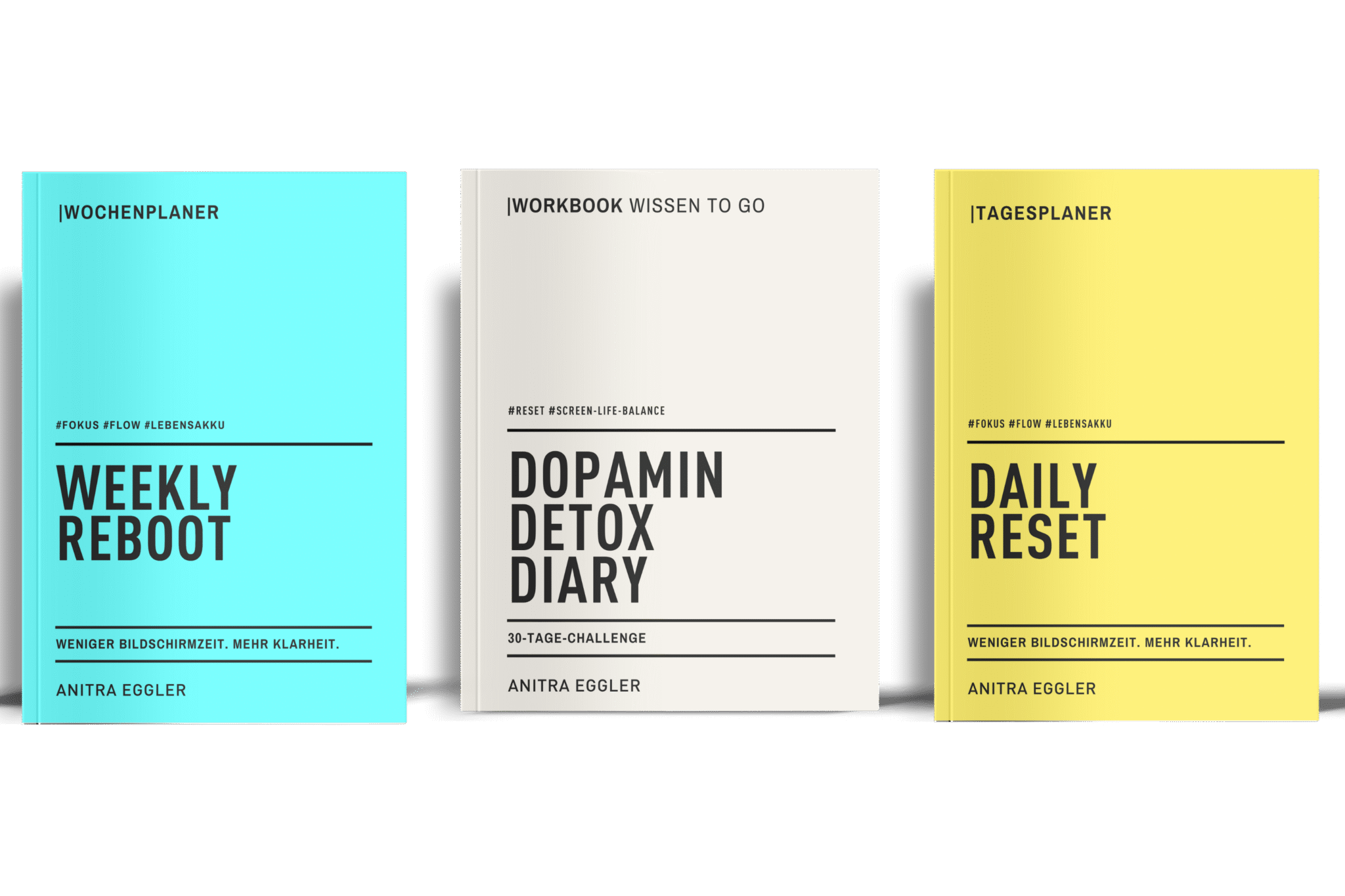 Dopamin Detox - Tagesplaner, Wochenplaner, 30-Tage-Challenge Diary ©Anitra Eggler Dopamin Detox - Tagesplaner, Wochenplaner, 30-Tage-Challenge Diary ©Anitra Eggler